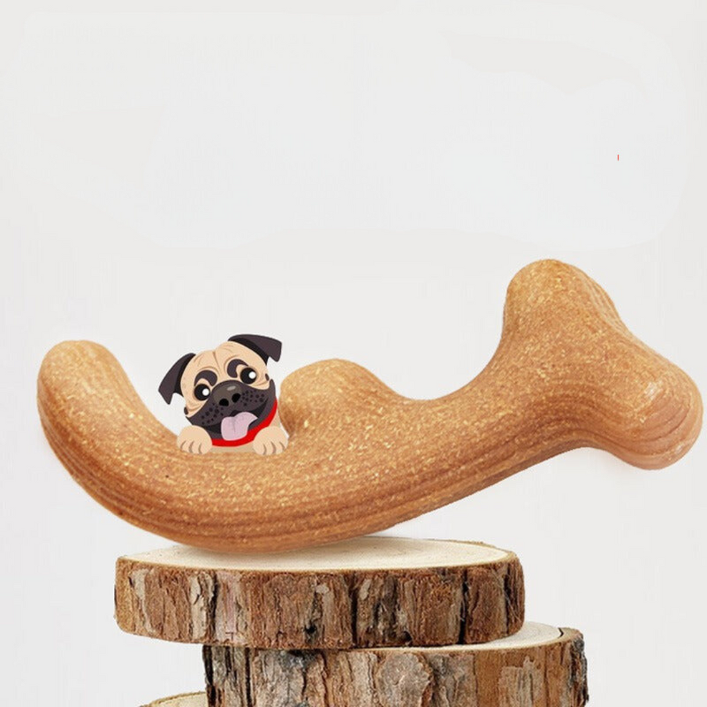 Ring-shaped dog chew toy