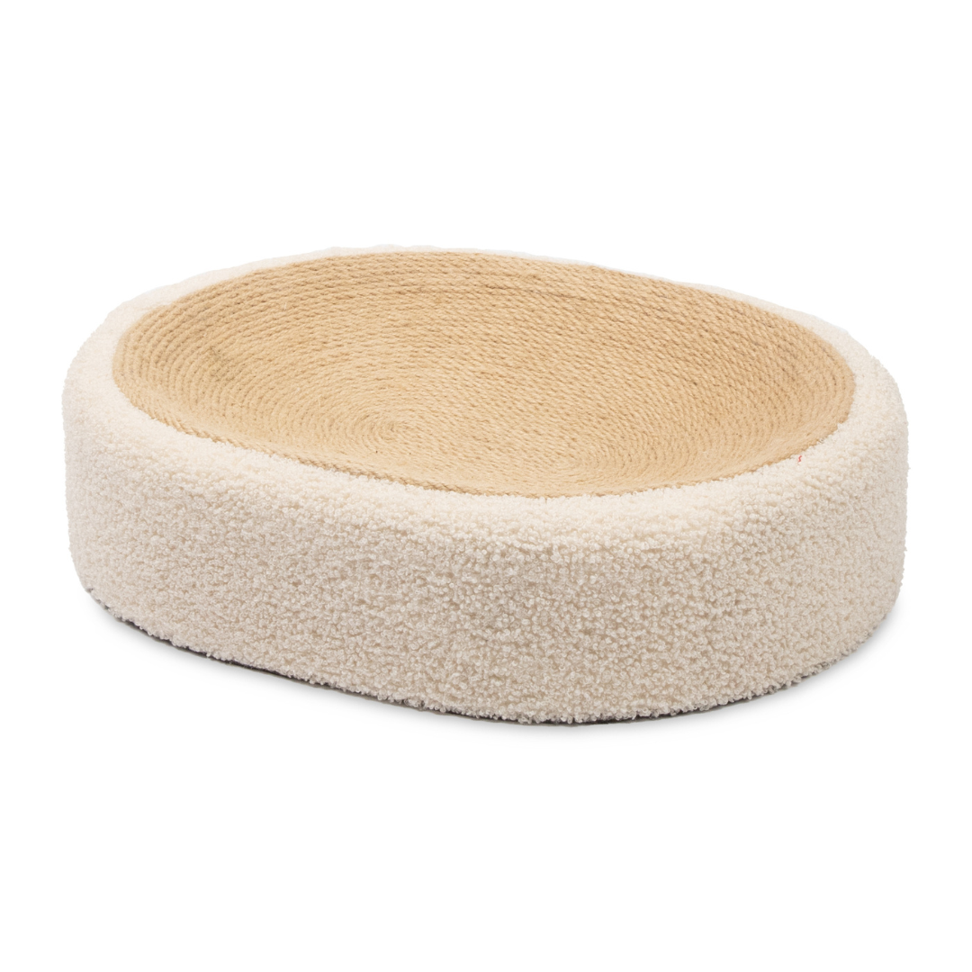 Premium sisal cat scratch bed detail