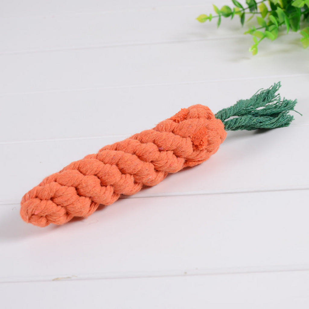 Elephant cotton rope dog toy