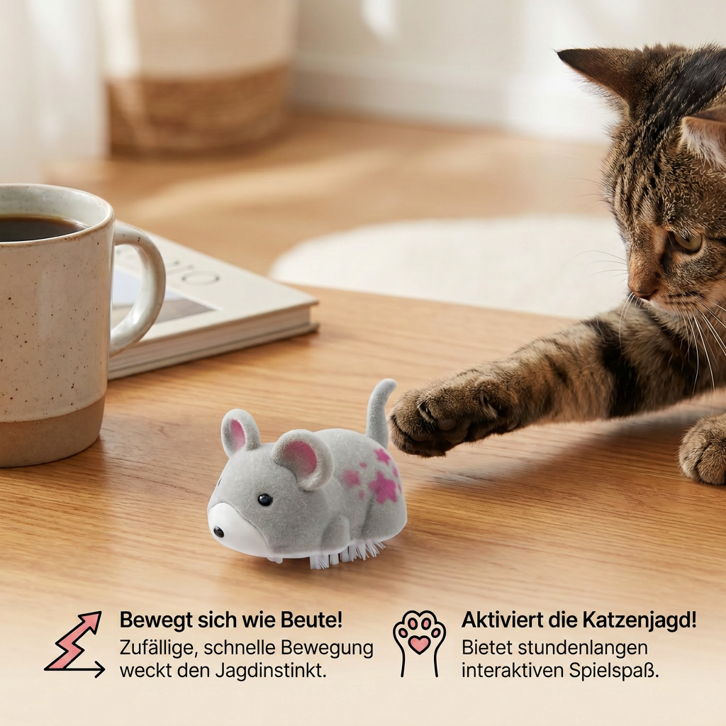 Interactive hamster indoor cat toy