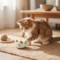 Interactive hamster indoor cat toy