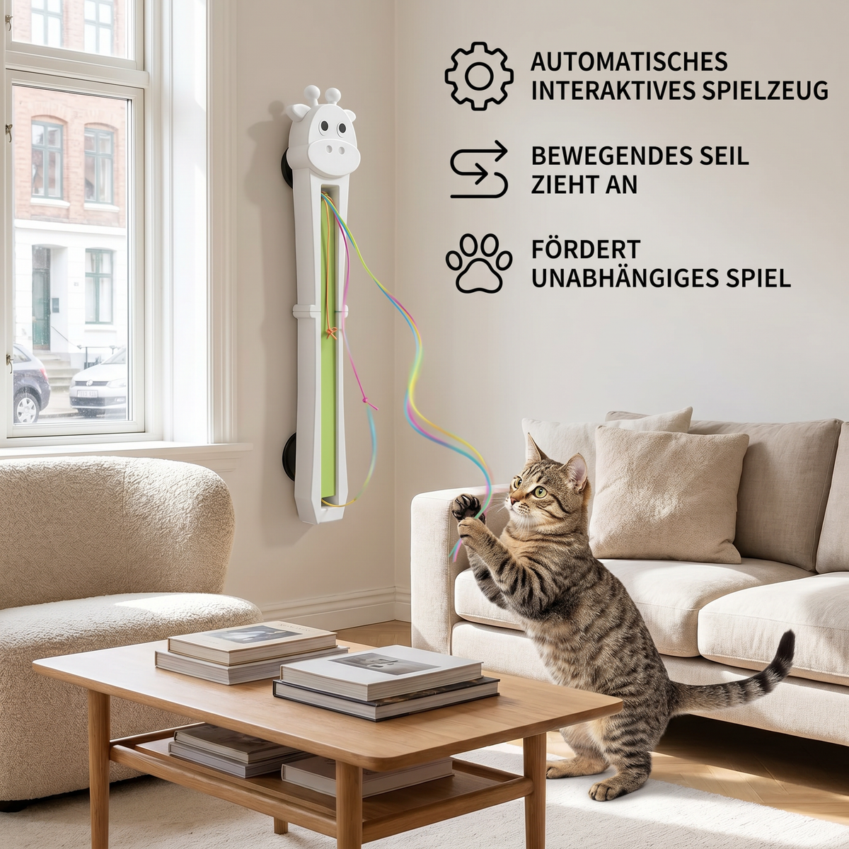 Benefits of the automatic cat toy