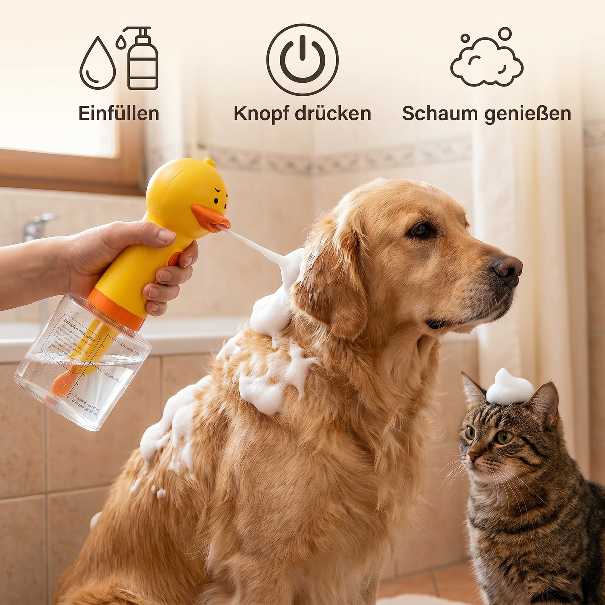 Benefits of the automatic pet foam sprayer