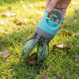 Practical dog poop grabber aid with bags