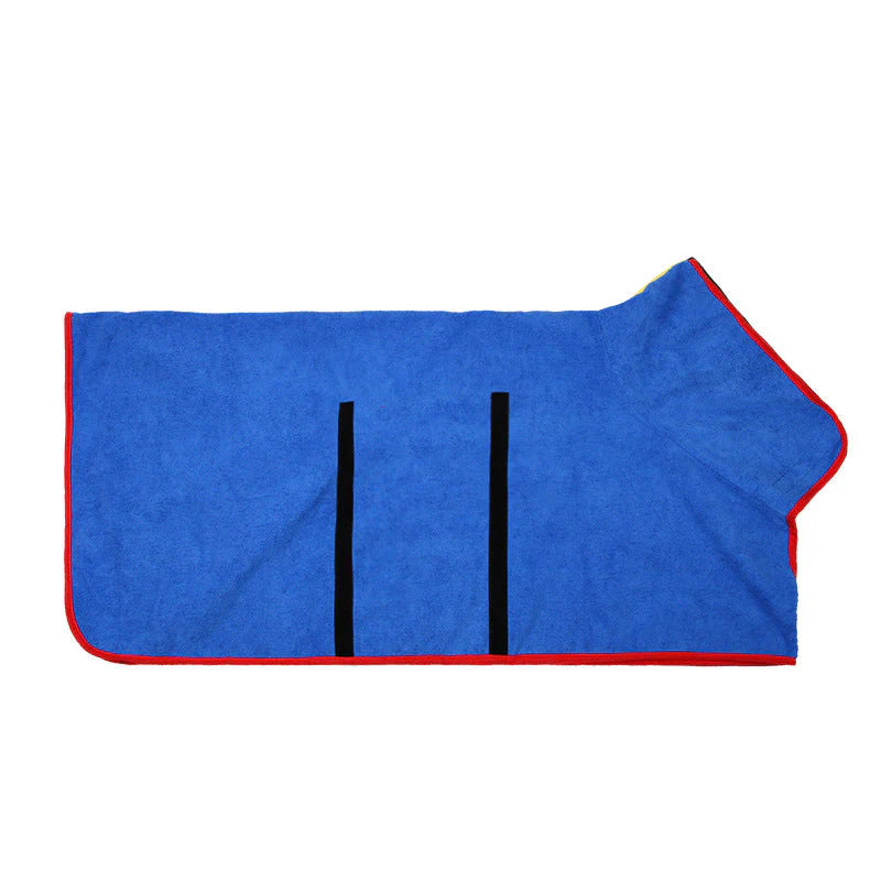 PawsDry dog bathrobe colours