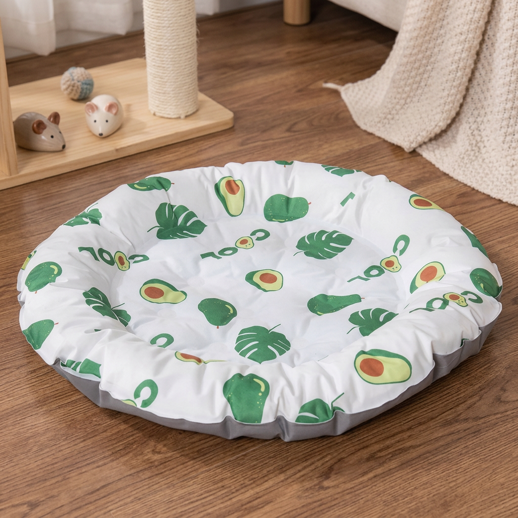 Handy cooling mat for cats for hot summer days
