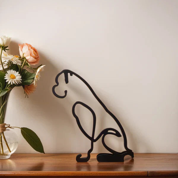 Bulldog sculpture