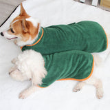 PawsDry microfibre dog bathrobe