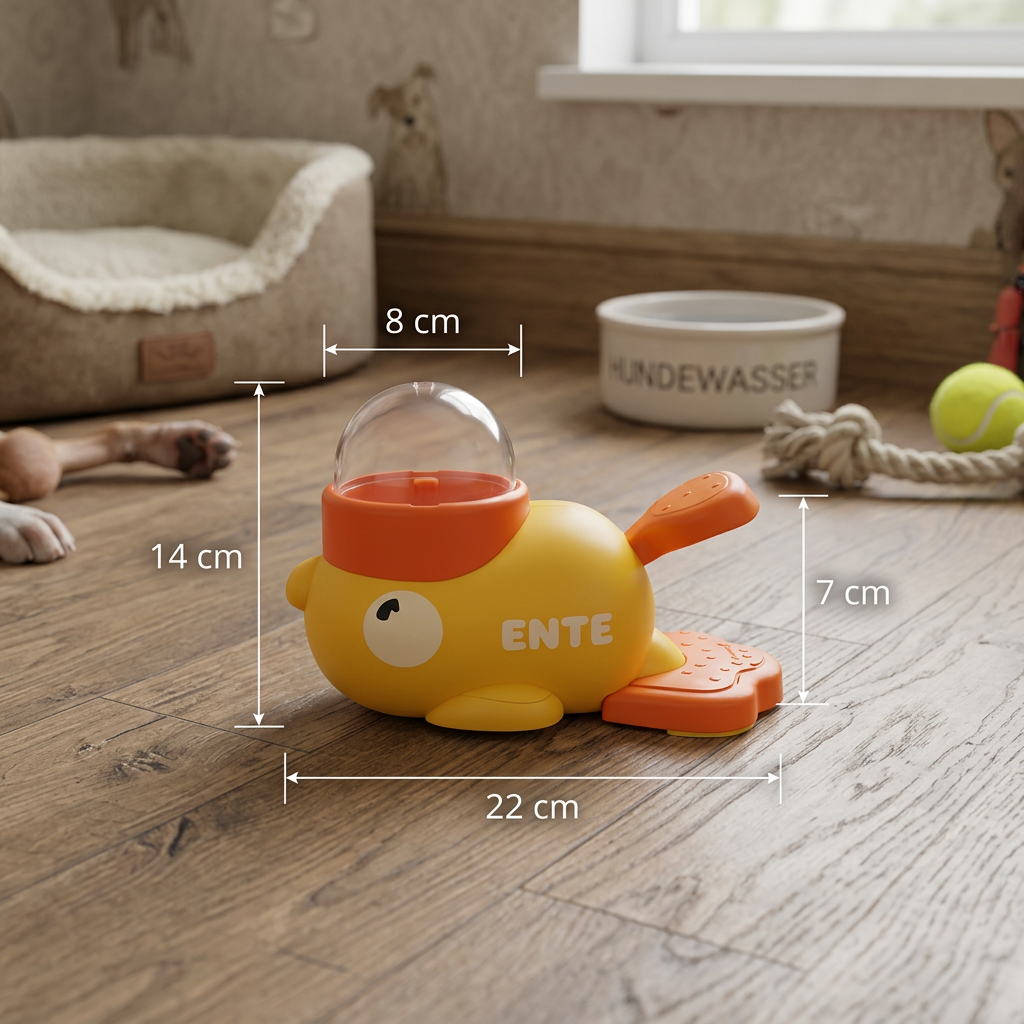 Interactive self-feeding dispenser toy for dogs