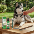 Natural tick-free all-round protection set for dogs