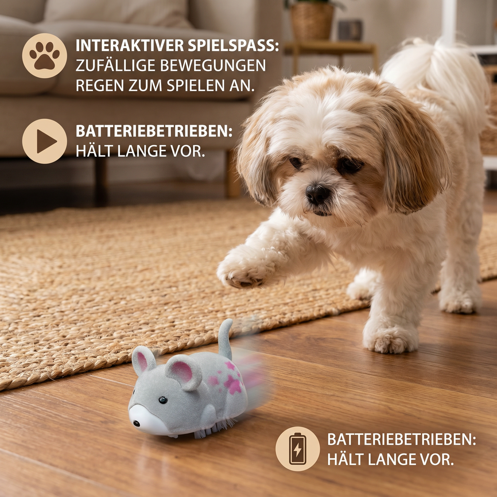 Interactive hamster indoor dog toy