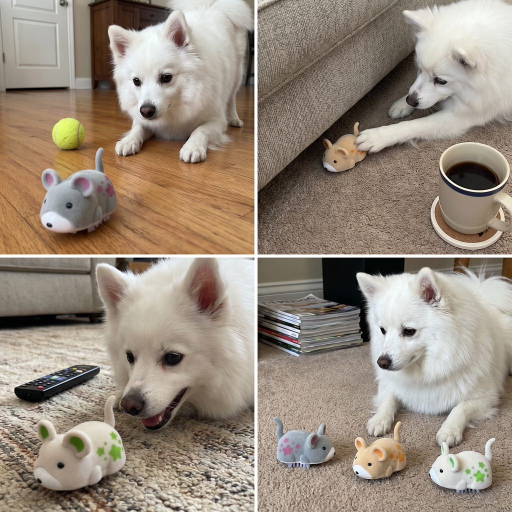 Interactive hamster indoor dog toy