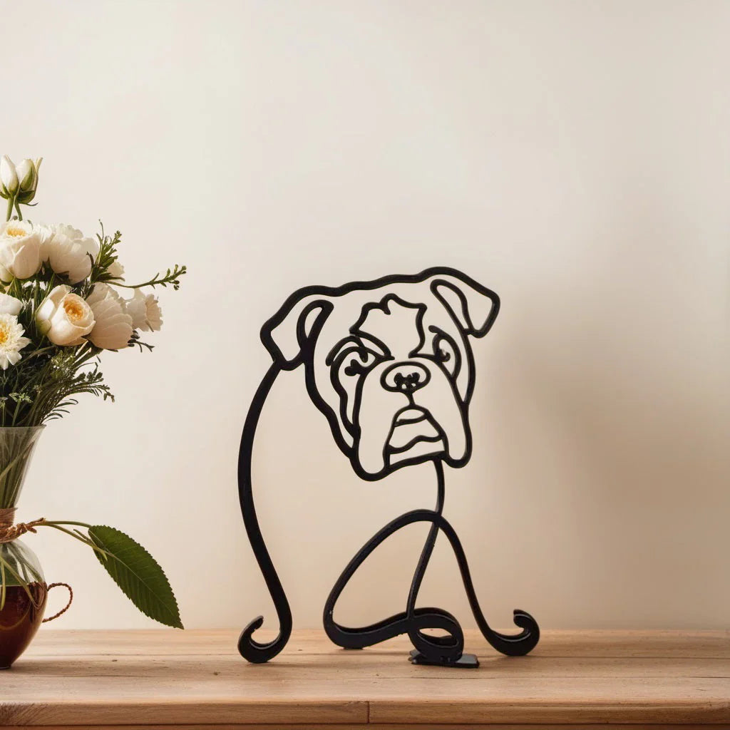 Jack Russell Terrier sculpture