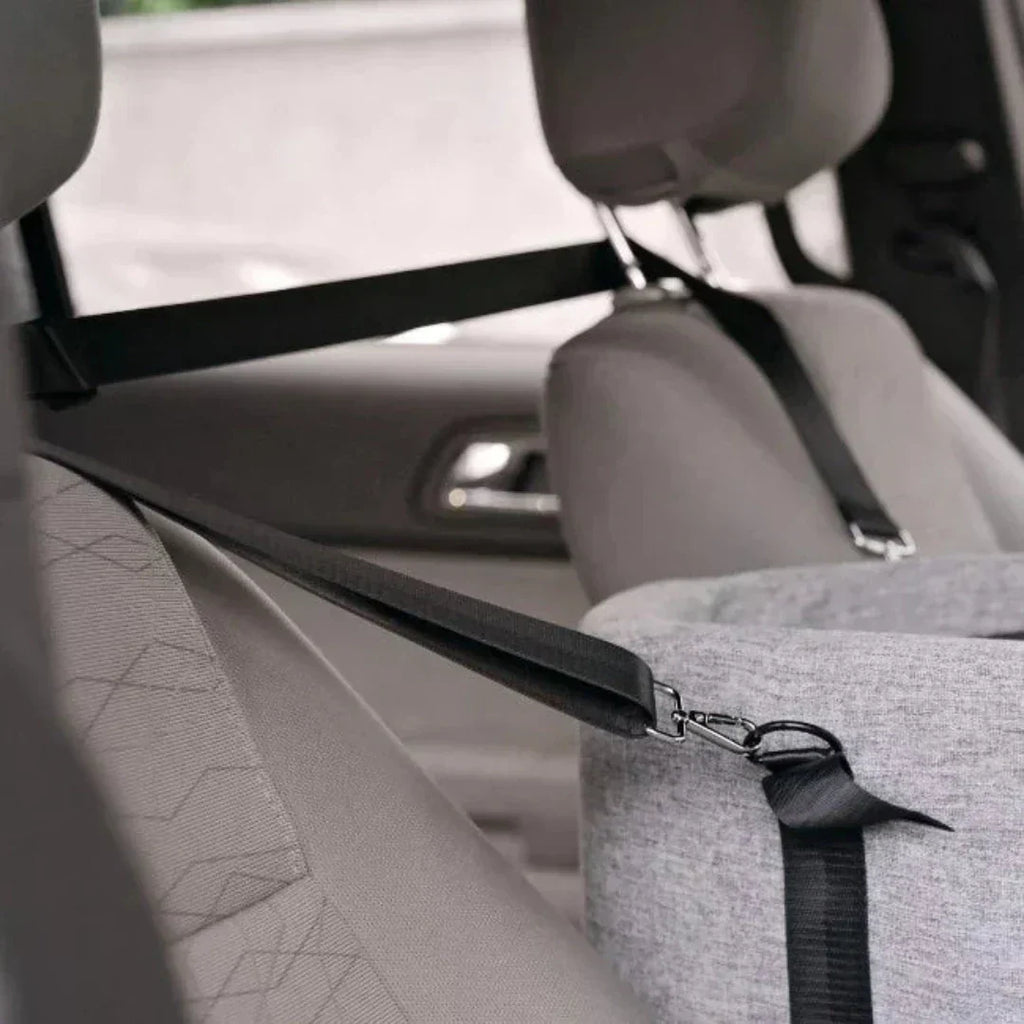 Soft padding inside the PawJourney pet car seat