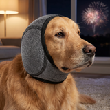 Protective noise-cancelling ear muffs for dogs