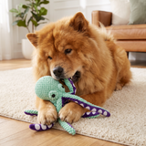 Large Octopus Plush Squeaky Toy for Dogs
