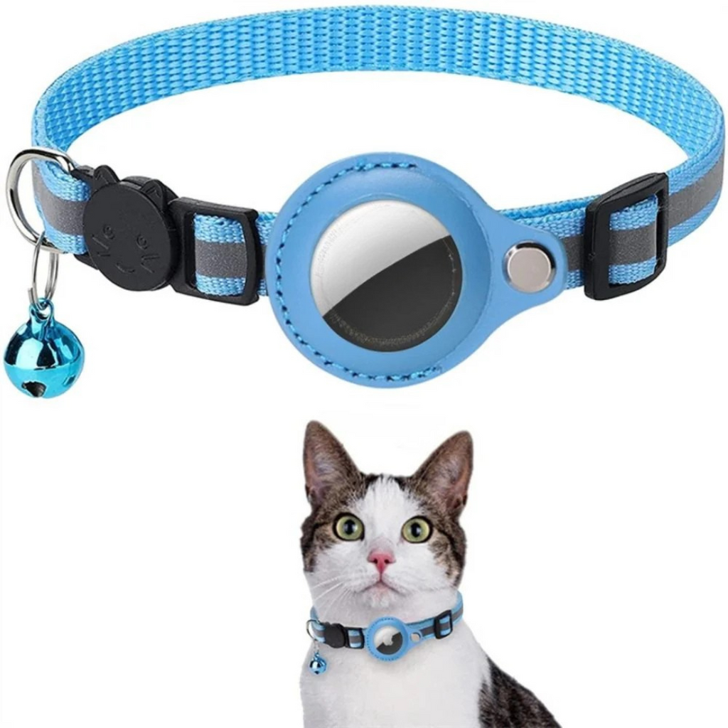 Tracker pocket on the Milo cat collar