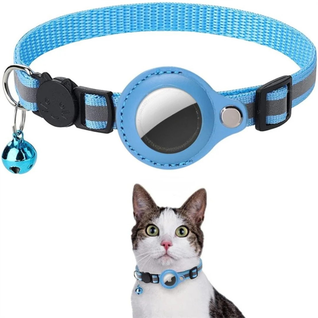 Tracker pocket on the Milo cat collar