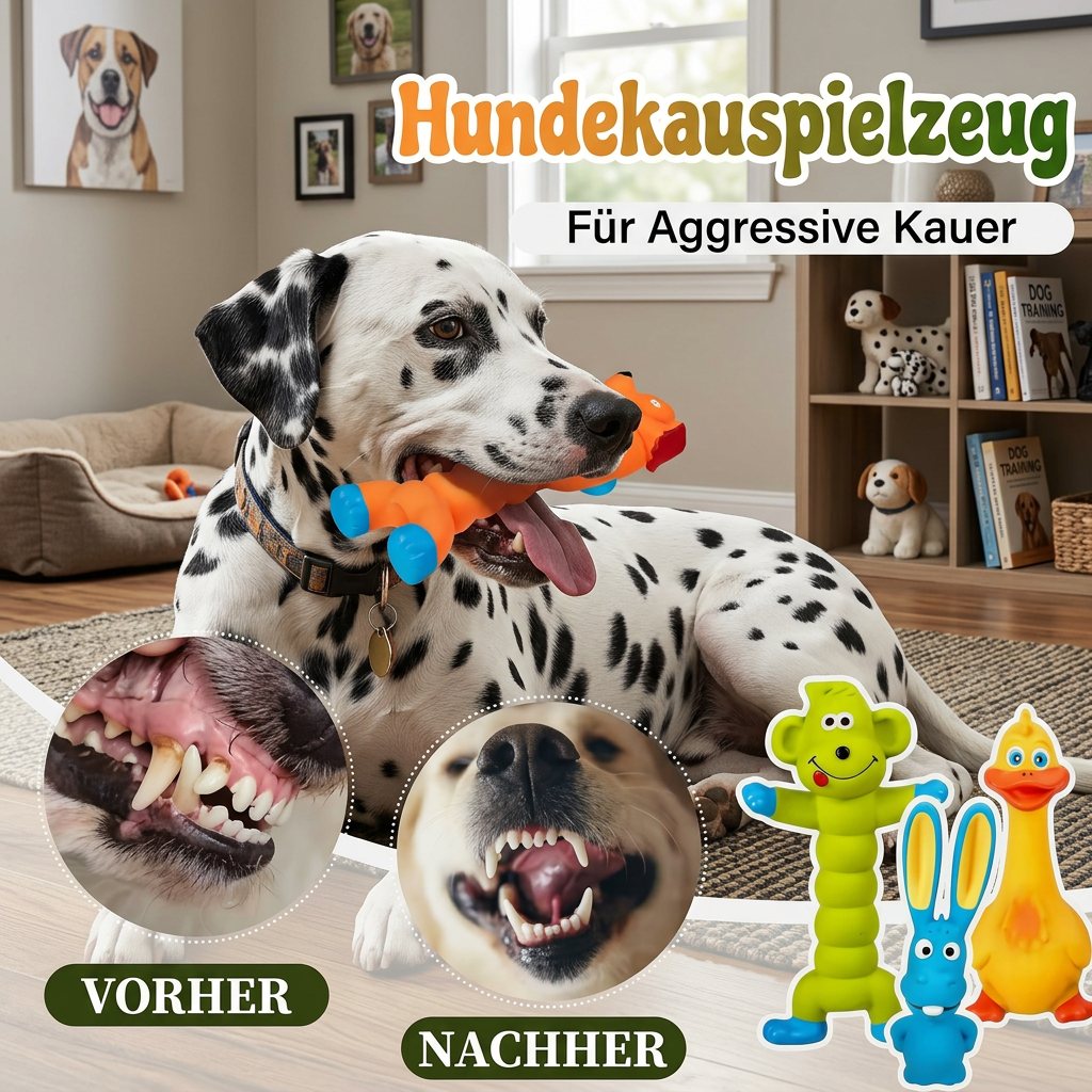 Benefits of the natural latex dog chew toy