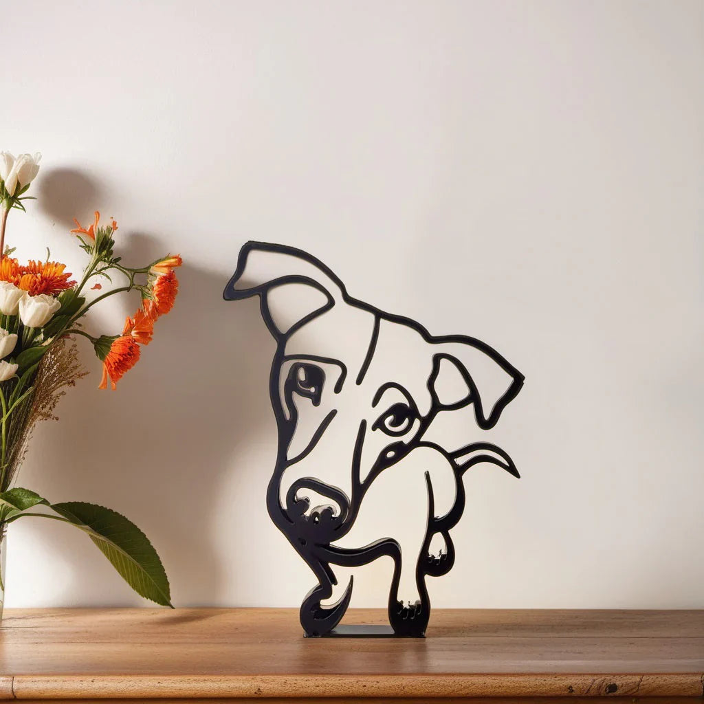 Pomeranian sculpture