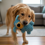 Giggling dental cleaning toy for dogs