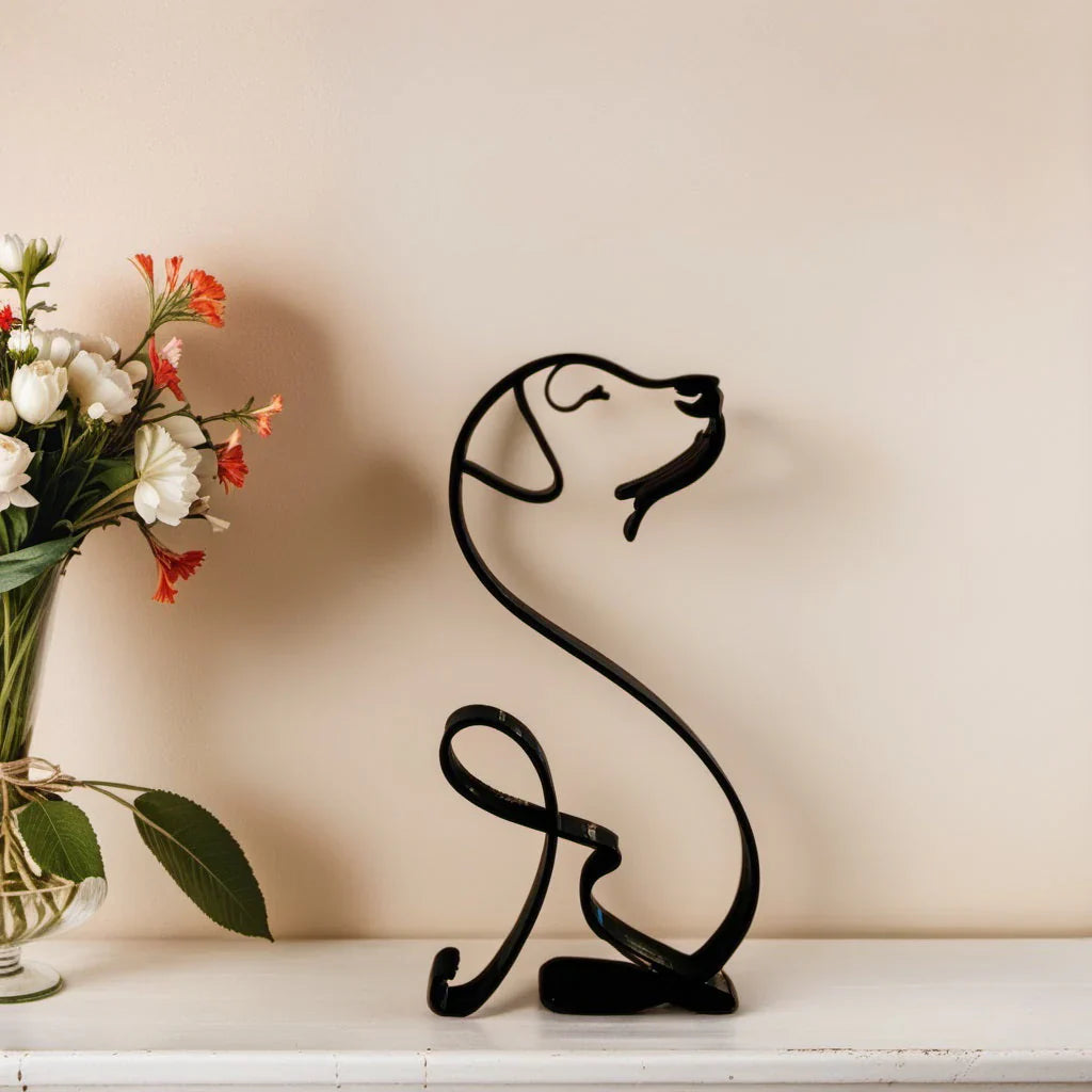 Yorkshire Terrier sculpture
