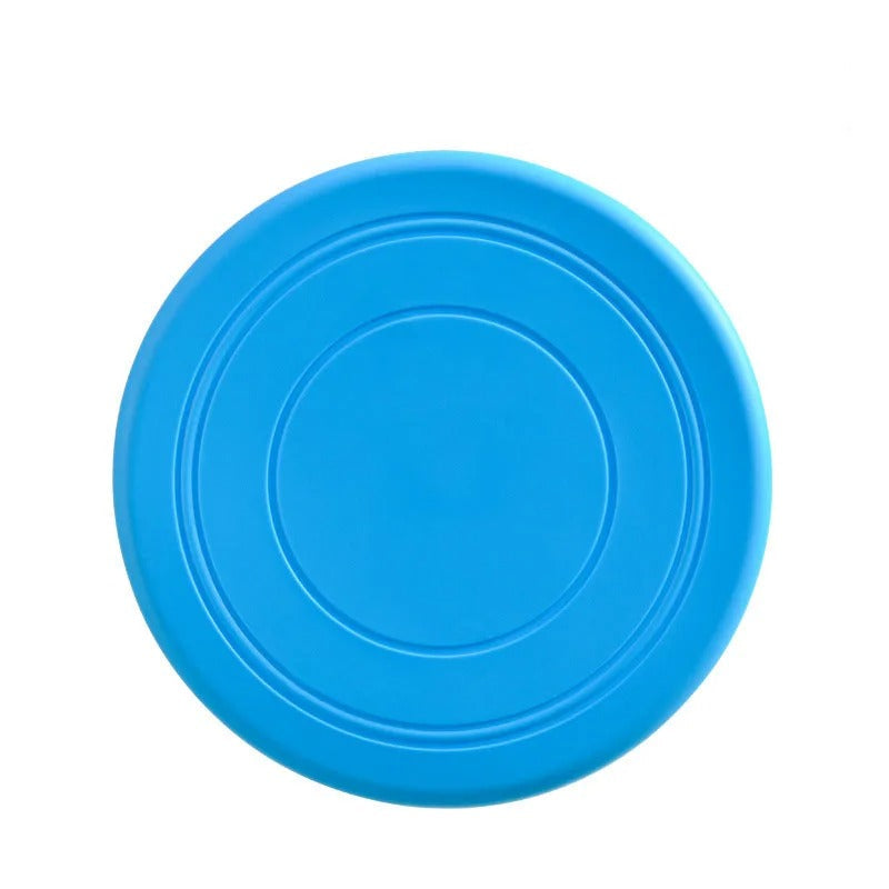 Silicone flying disc in green