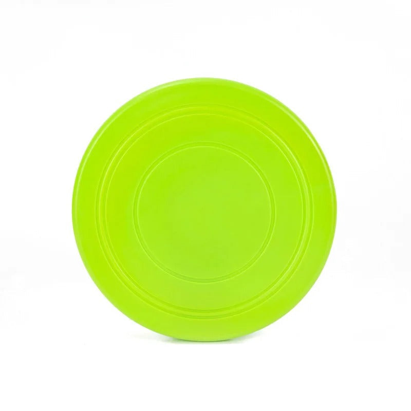 Flying disc floating on water