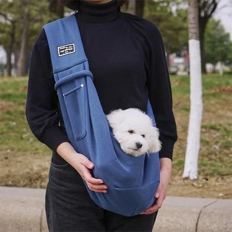 Comfort dog carrier bag in pink
