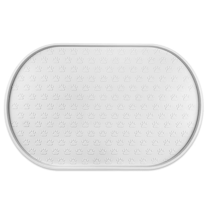 CleanFeast bowl mat in grey