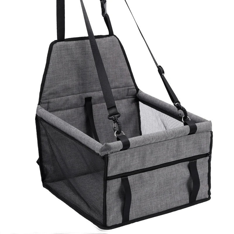 Foldable pet carrier in pink