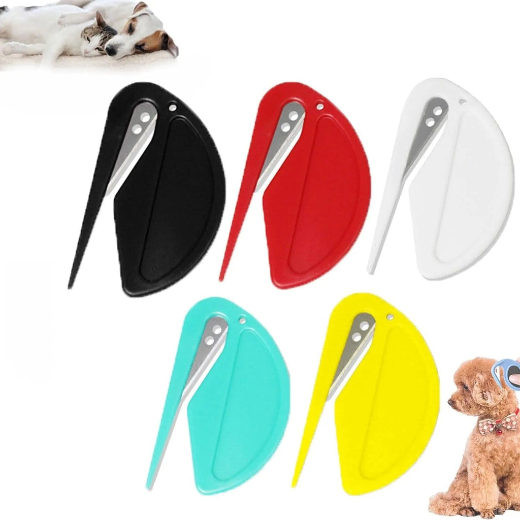 Five-piece pet dematting tool set