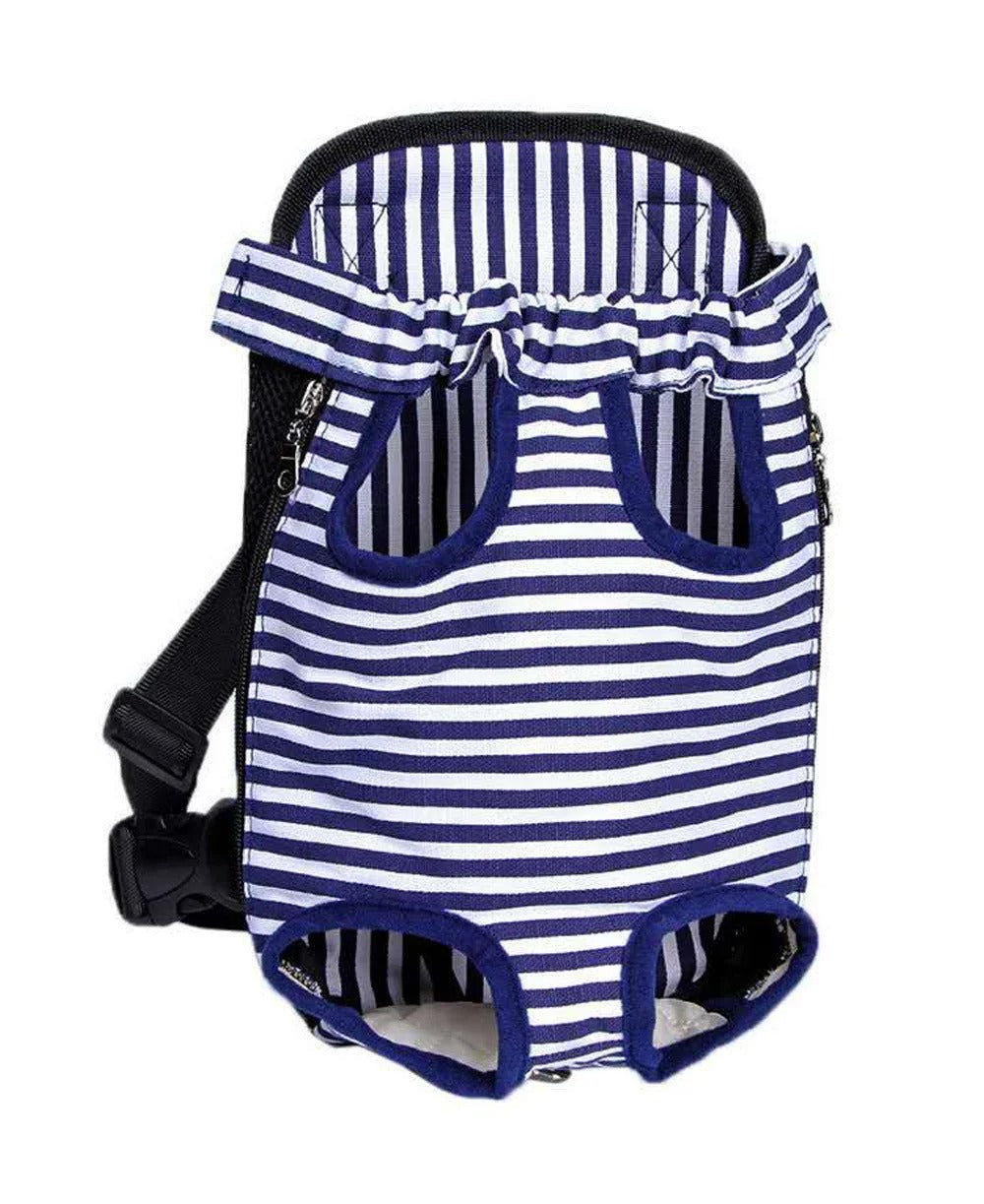 Outdoor Dog Carrier Bag — Check Print