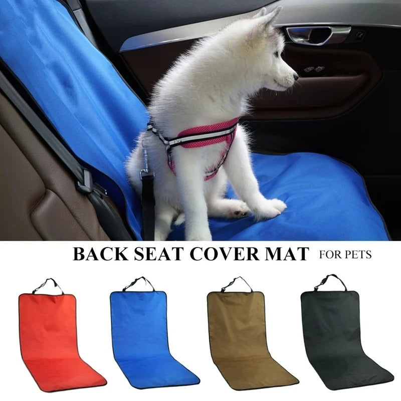 Pet car back seat cover