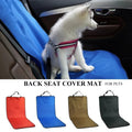 Pet car back seat cover