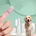 Soft finger toothbrush for pets