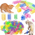 Interactive cat spiral toys in a 12 pack
