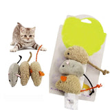 Plush simulation mouse cat toy