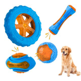 Durable rubber dog toy