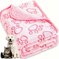 Plush pet blanket