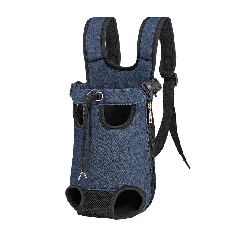 Outdoor Dog Carrier Bag — Check Print