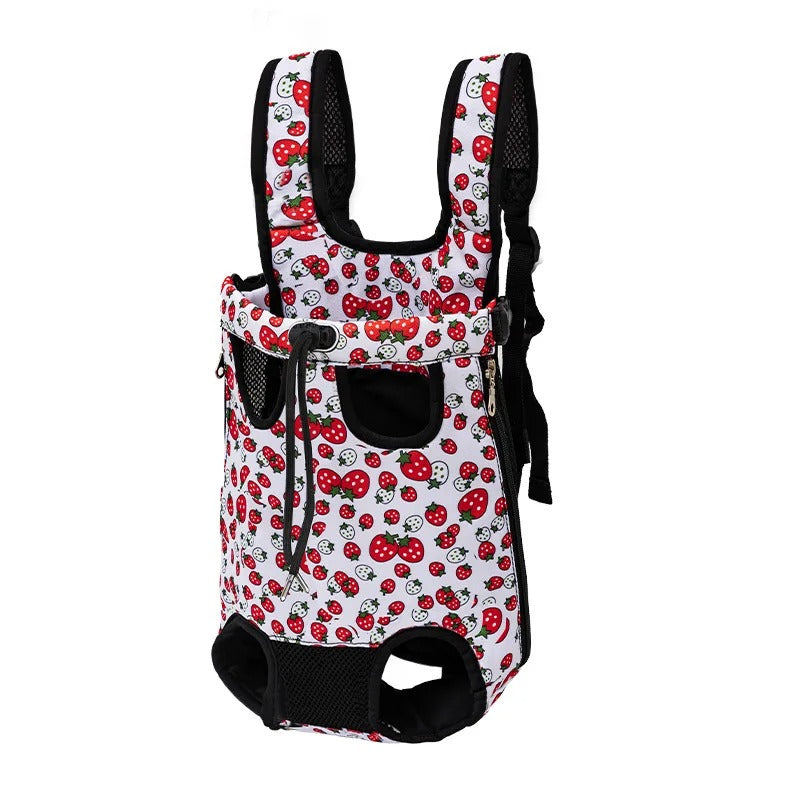 Outdoor dog carrier bag shown in all colours
