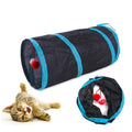 Foldable cat tunnel