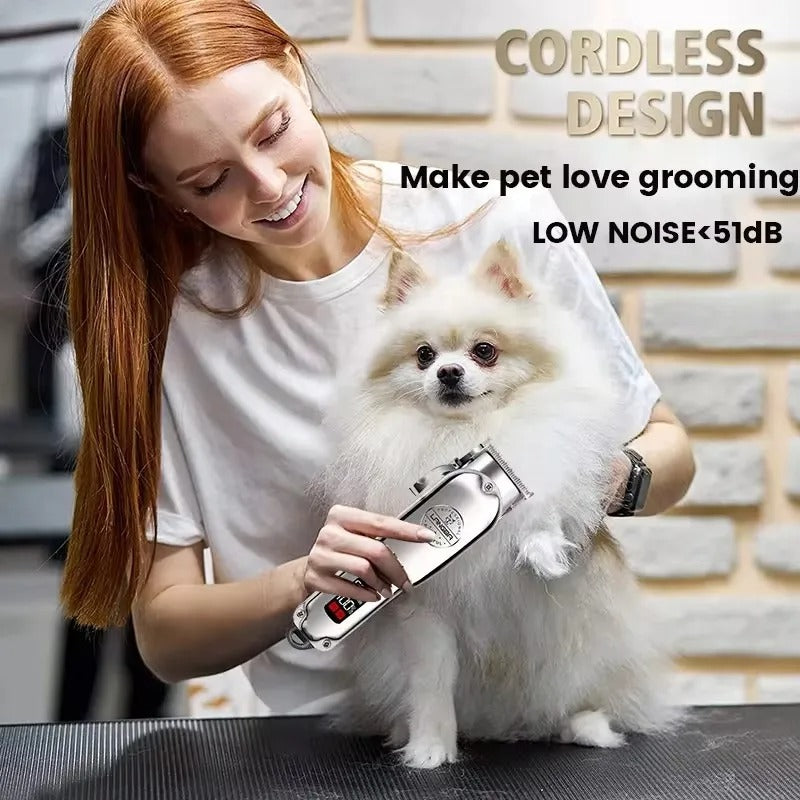 Professional all-metal dog clippers