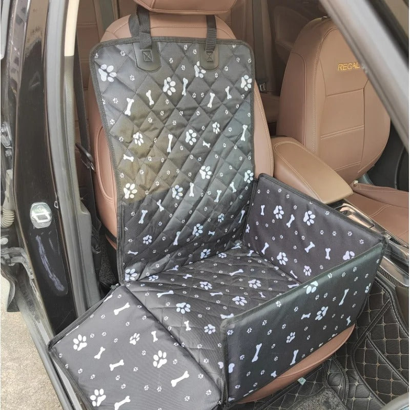Pet car seat protector in design A1