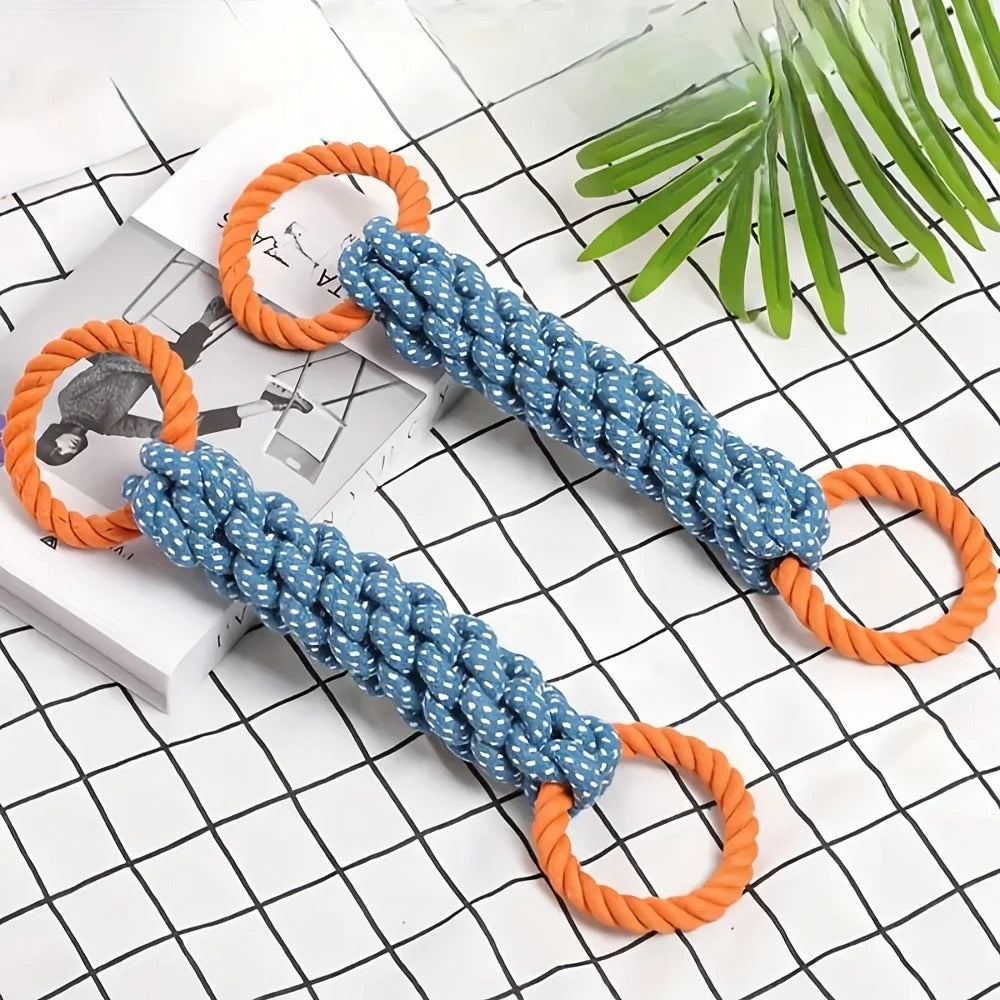 Double ring rope toy dimensions