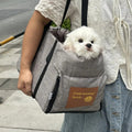 Dog car seat bed with raised sides