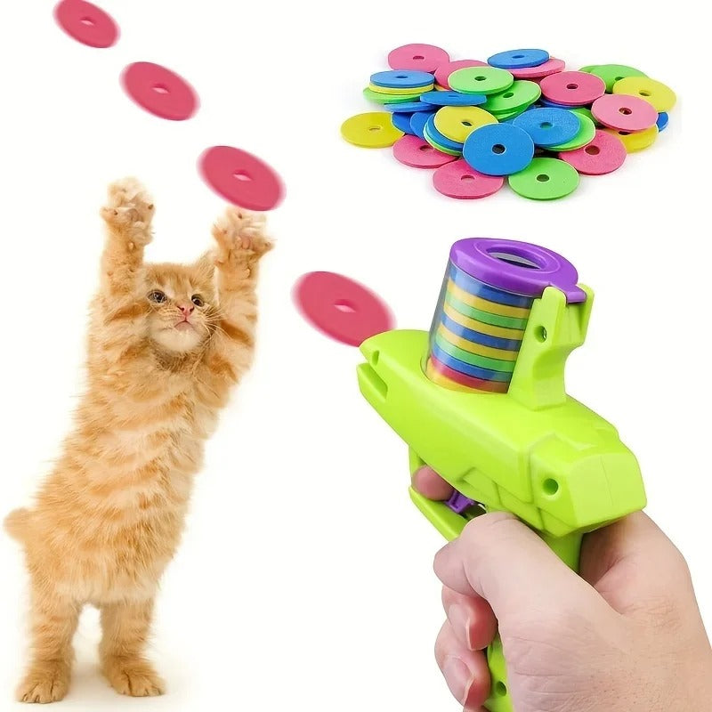 Turnip launcher cat toy