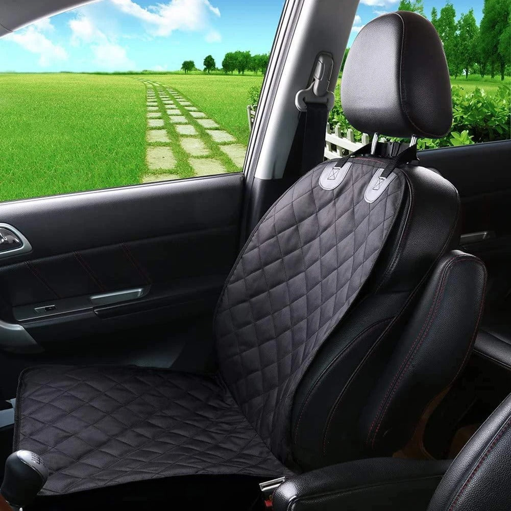Non-slip surface of the waterproof back seat protector