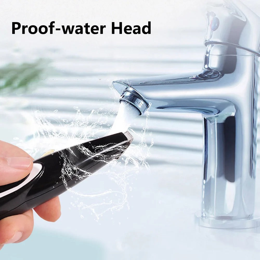 Precision blades of the pet hair trimmer